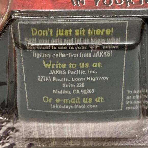 X-PAC King Of The Ring WWF Break Down Jakk's Pacific Action Figure NIP Vtg 1999 - Picture 4 of 9